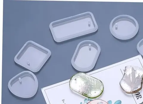 5pcs set Keychain pendent mould