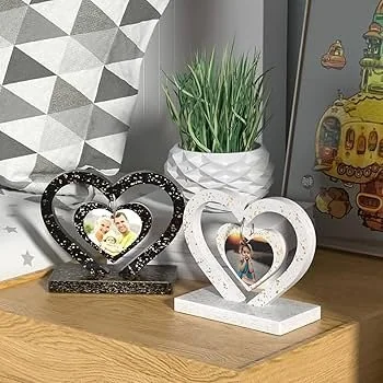Center heart with stand mould 9inch 15mm depth min qty.12pcs.SUE