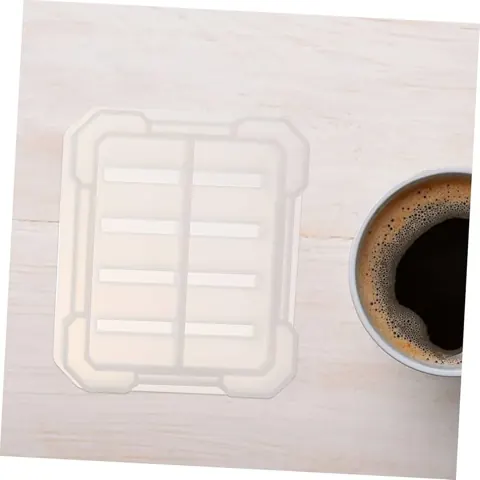 Coaster stand mould 13.4×11.3cm 6mm depth