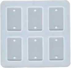 6 cavity Rectangle Rakhi mould