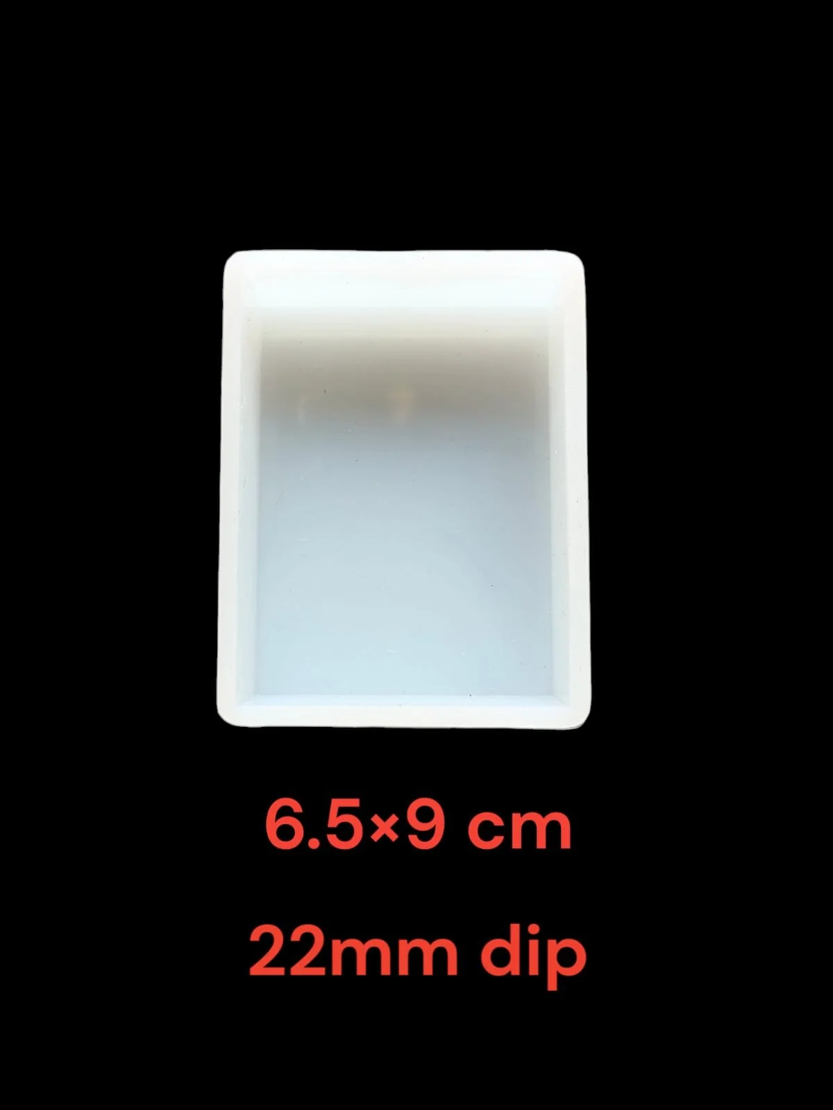 Block mould 6.5x9cm 22mm depth min qty 12pcs