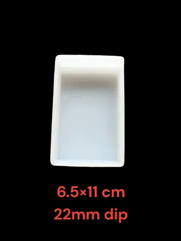 Block mould 6.5x11cm 22mm depth