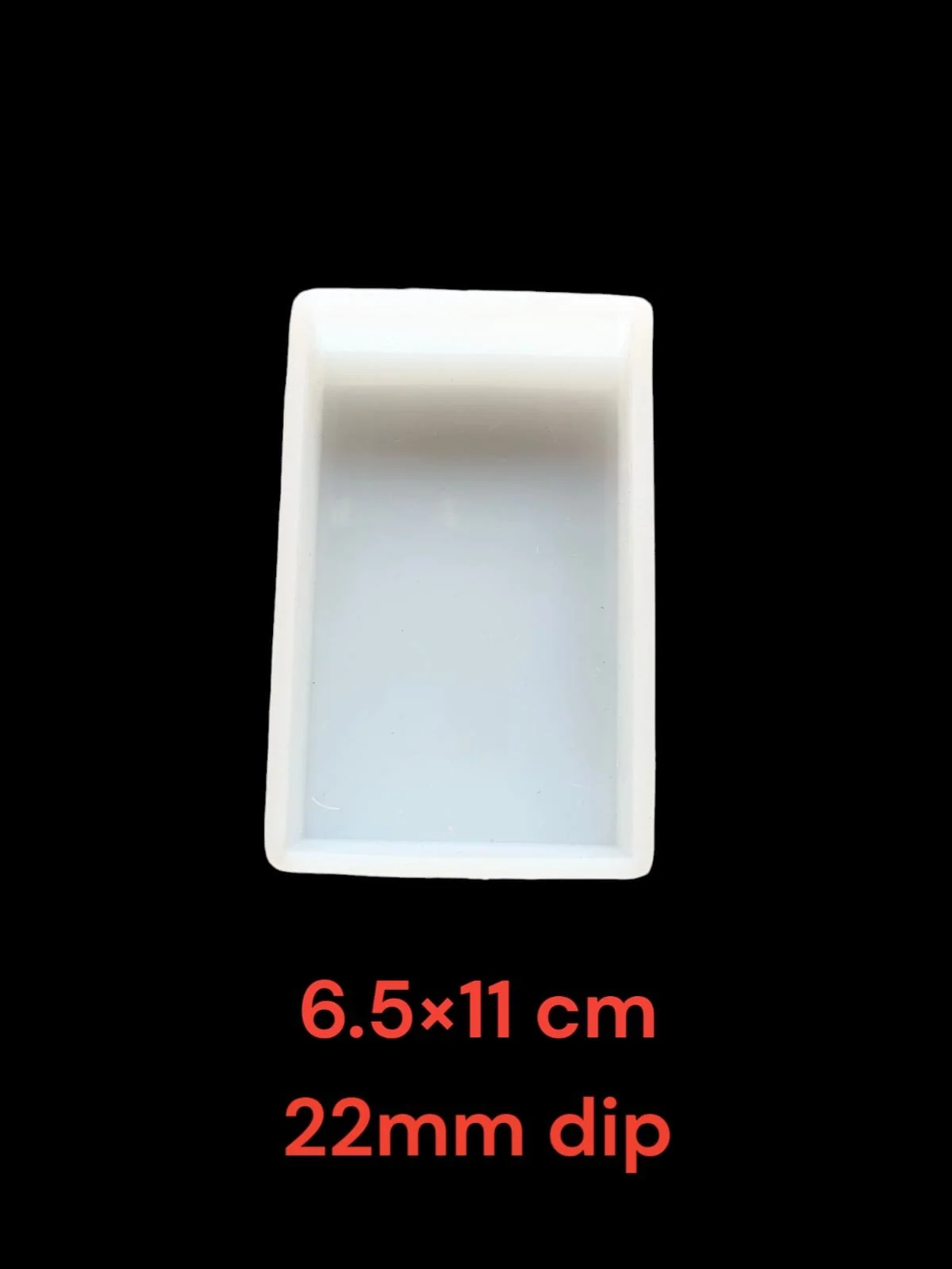 Block mould 6.5x11cm 22mm depth min qty 12pcs