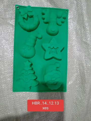 HBR35A-13 6 Cavity Chrihmas mould