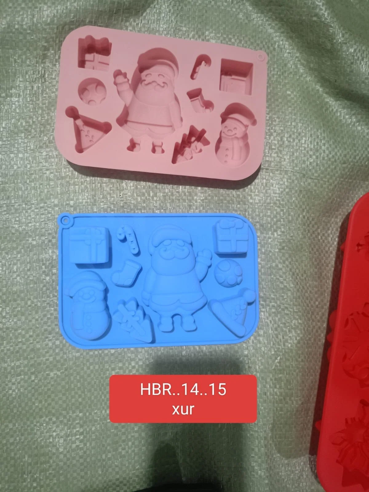 HBR35A-15 8 Cavity Chrihmas mould