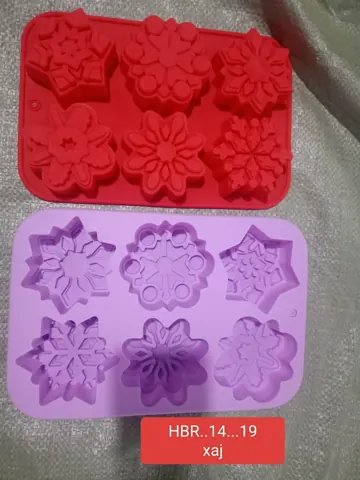 HBR35A-19 6 Cavity Chrishmas mould