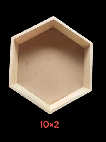 WNTL 14 B 10inch Hexagone tray