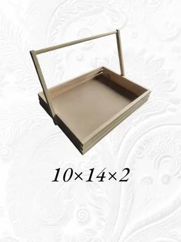 WNTL16.. 10inch squre Tray with handle