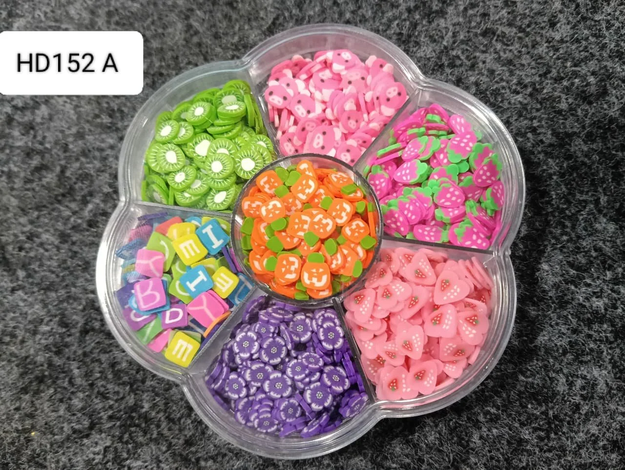 POLYMER BEADS QTY-MIN 12 PCS RS 60