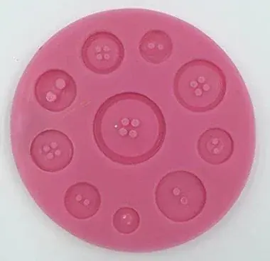 10 Cavity button mould size-9*9cm 51 grm
