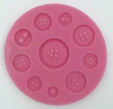 10 Cavity button mould size-9*9cm 51 grm