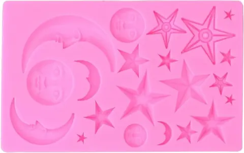 Pink star mould size-19*12cm