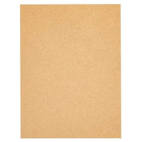 10x12rectangle mdf Boards for Art and CraftMDF 2mm Craft Work, DIY Pack of 6 PCS)