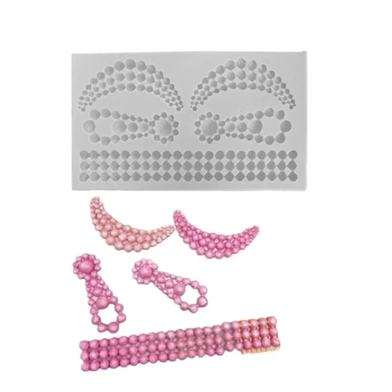 Earing pink mould size-15.5*8cm 138 grm