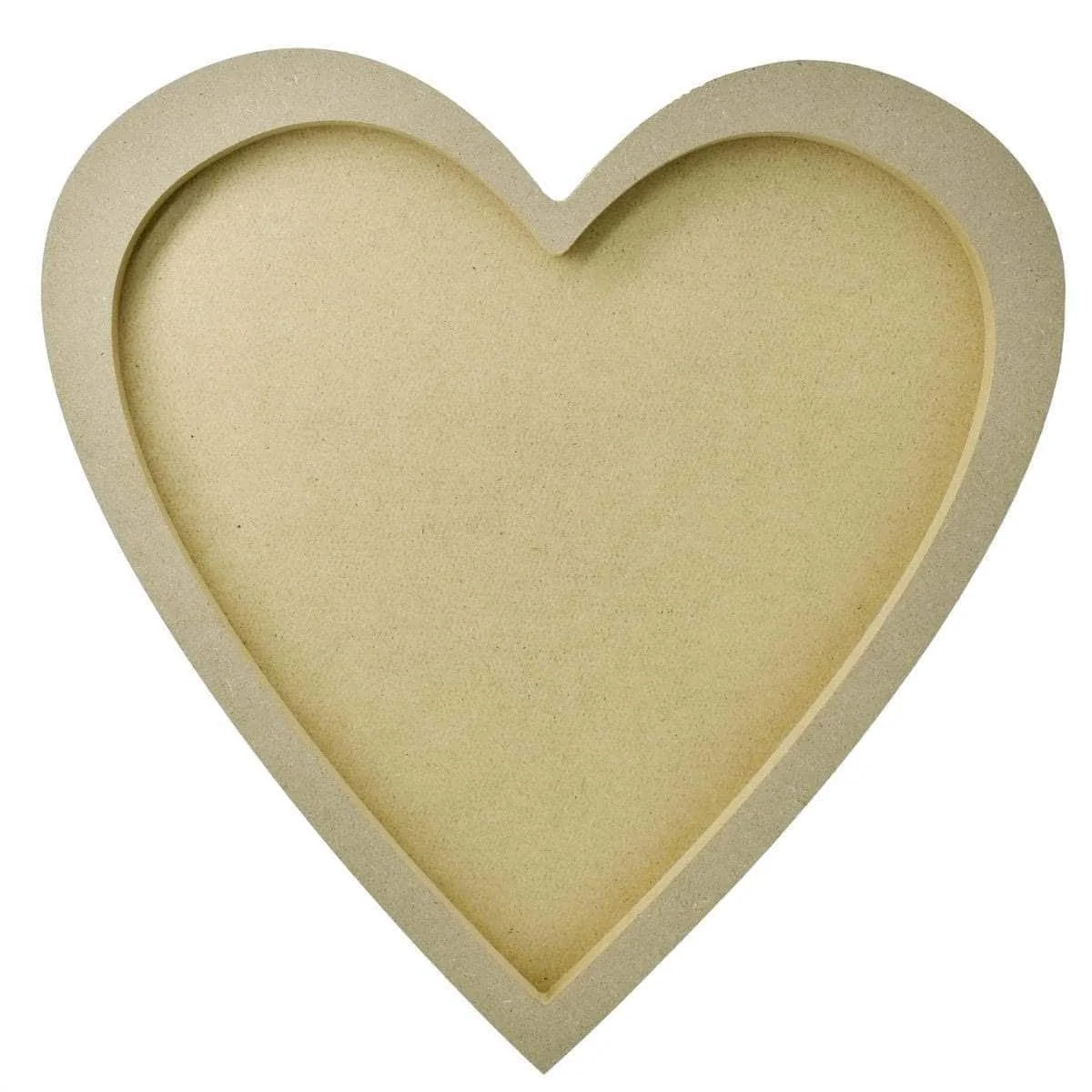 MDF 12inch Base heart ring Wall Mural 15mm. h.20mm v.bas 2mm (On Order)