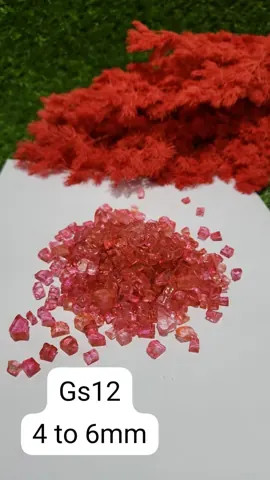 Glass stone Light Pink 4 to 6mm 1kg bag