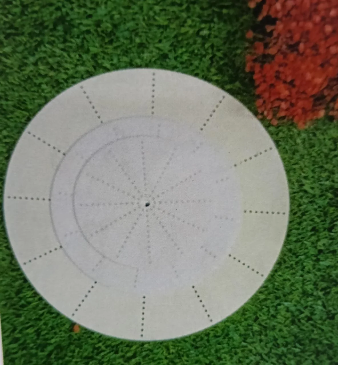 Acrylic clock placemate size-thik-1mm QTY-min12 pcs 16 inch