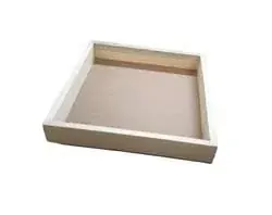 Wooden tray Size -8x10x2 mim 12pcs