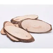Wodden slices size-11cm shape oval