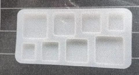 srn 317 8 cavity square bracelet mould size 8×14 cm