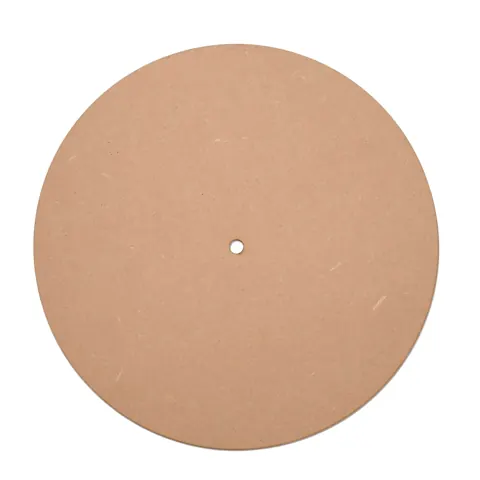 3 inch Round clock mdf 3.5 mm centre hole