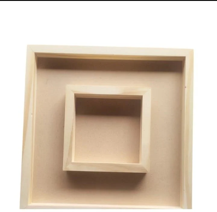 wooden tray size – 10*10*1. 5 inch double tray