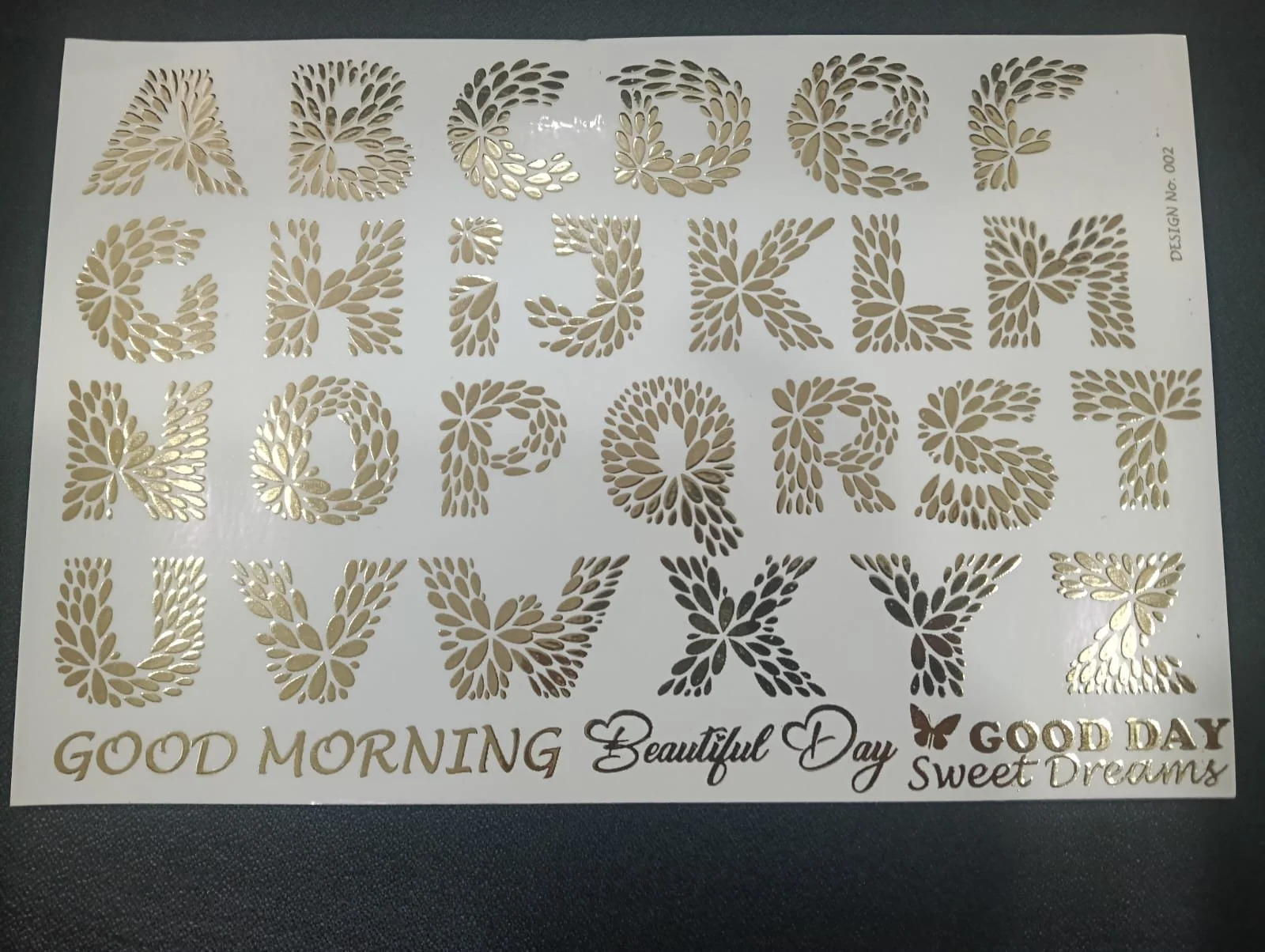 Embos stickers
