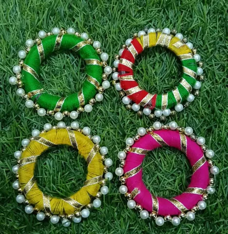 4 pcs mini 2 inch bangle moti for craft