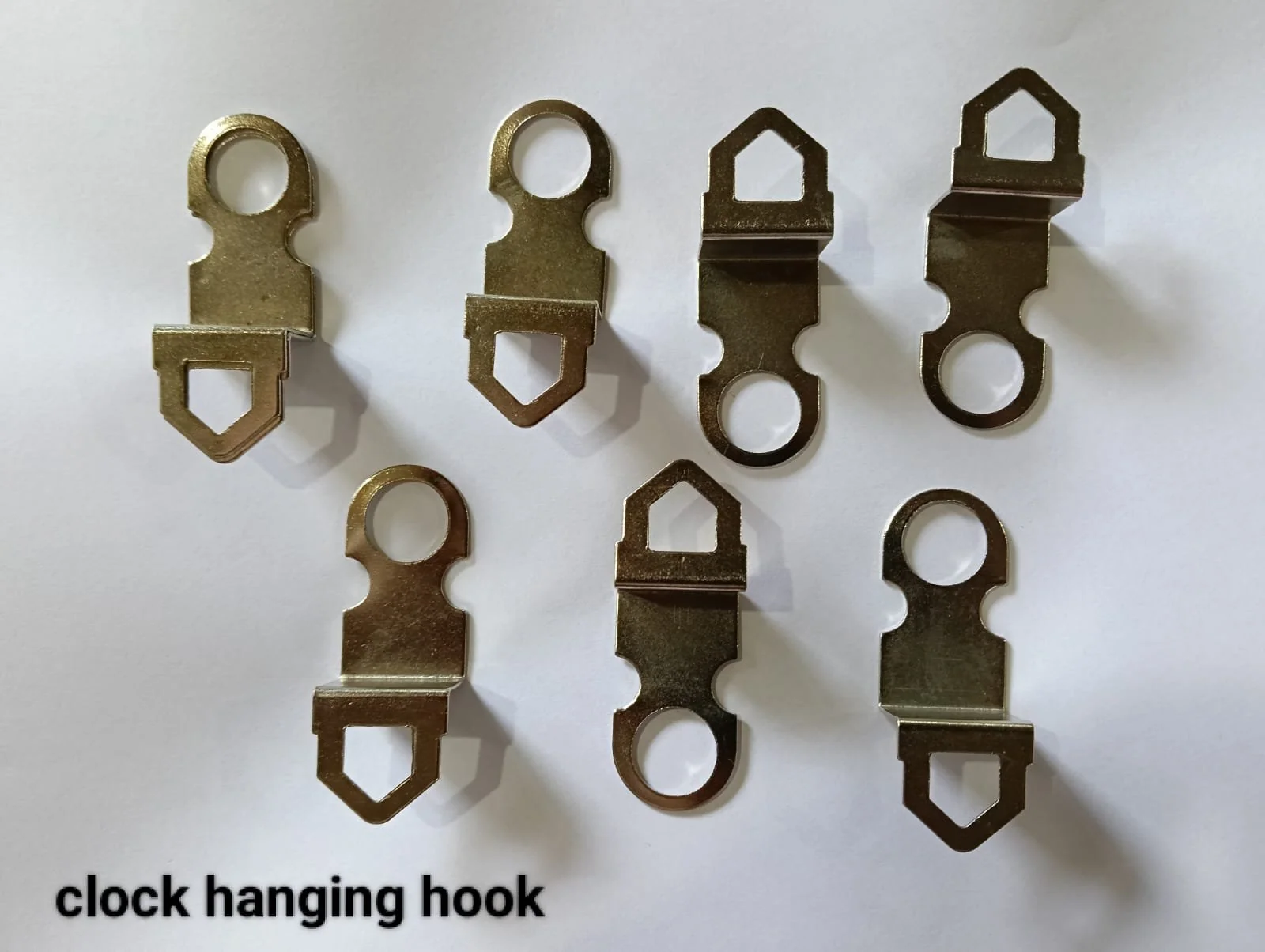 clock hook silver