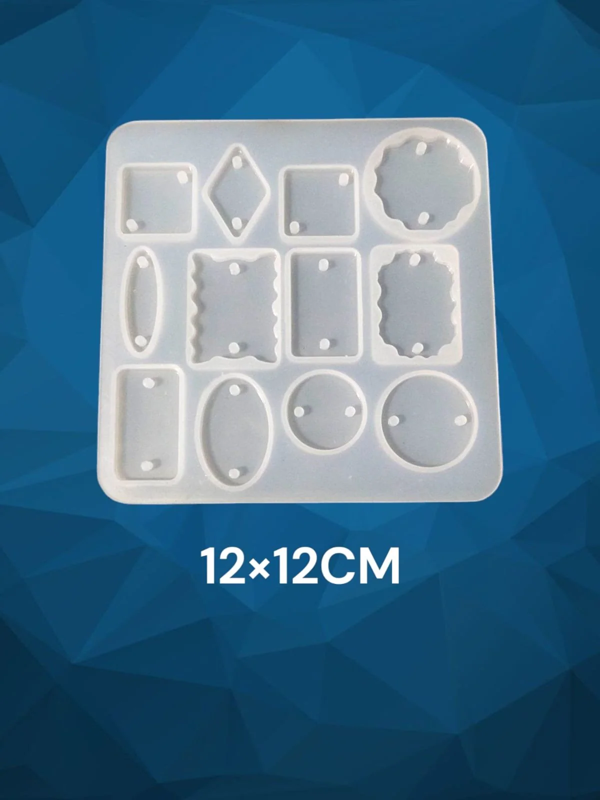 12 Cavity Kite Rakhi Mould 3mm Depth