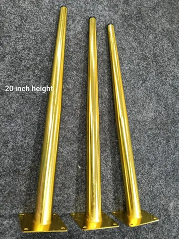 20″ height cross metal legs 3 pcs set