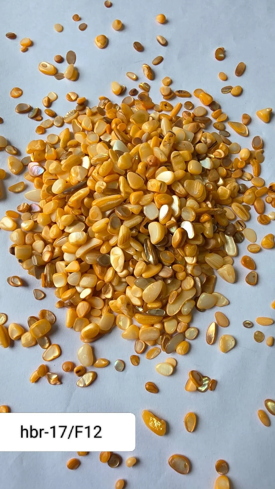 f/12 termeric yellow nucleous stone 450 gram pkt