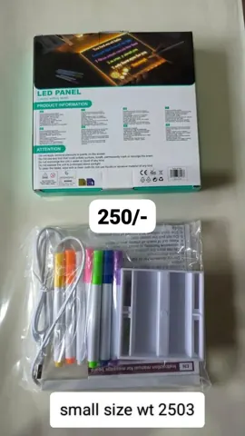 LED panel set size small