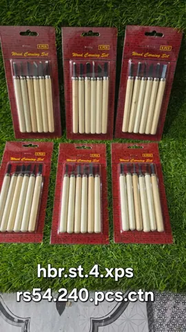 Wood carving tool 6 pcs set