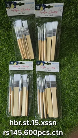 6 PCS oil paints brush