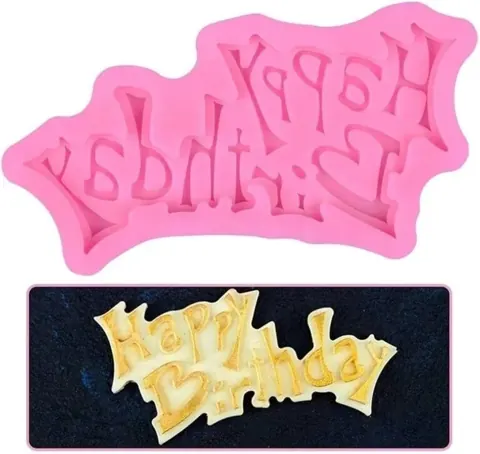 HBR 38-22 Happy Birthday Mould New 37 grm