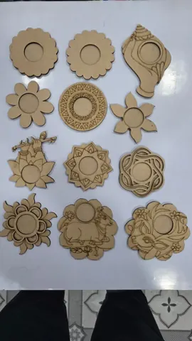 mdf base T-light all shape