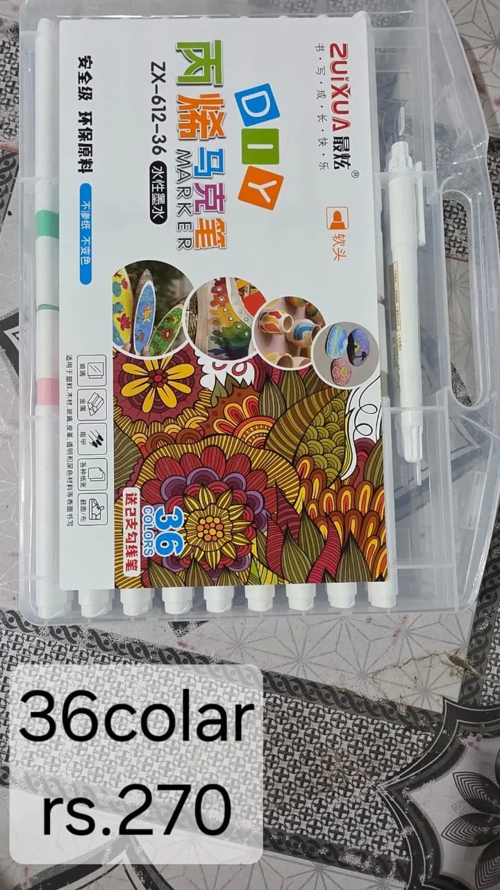 DIY 36 colour marker kit