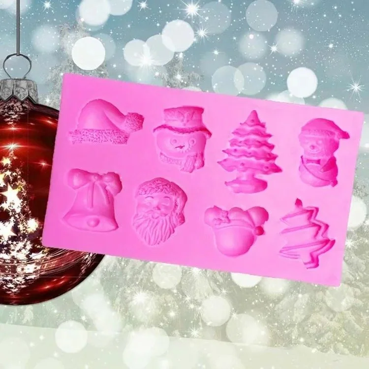 HBR 38-67 8 Cavity Chirstmas Mould