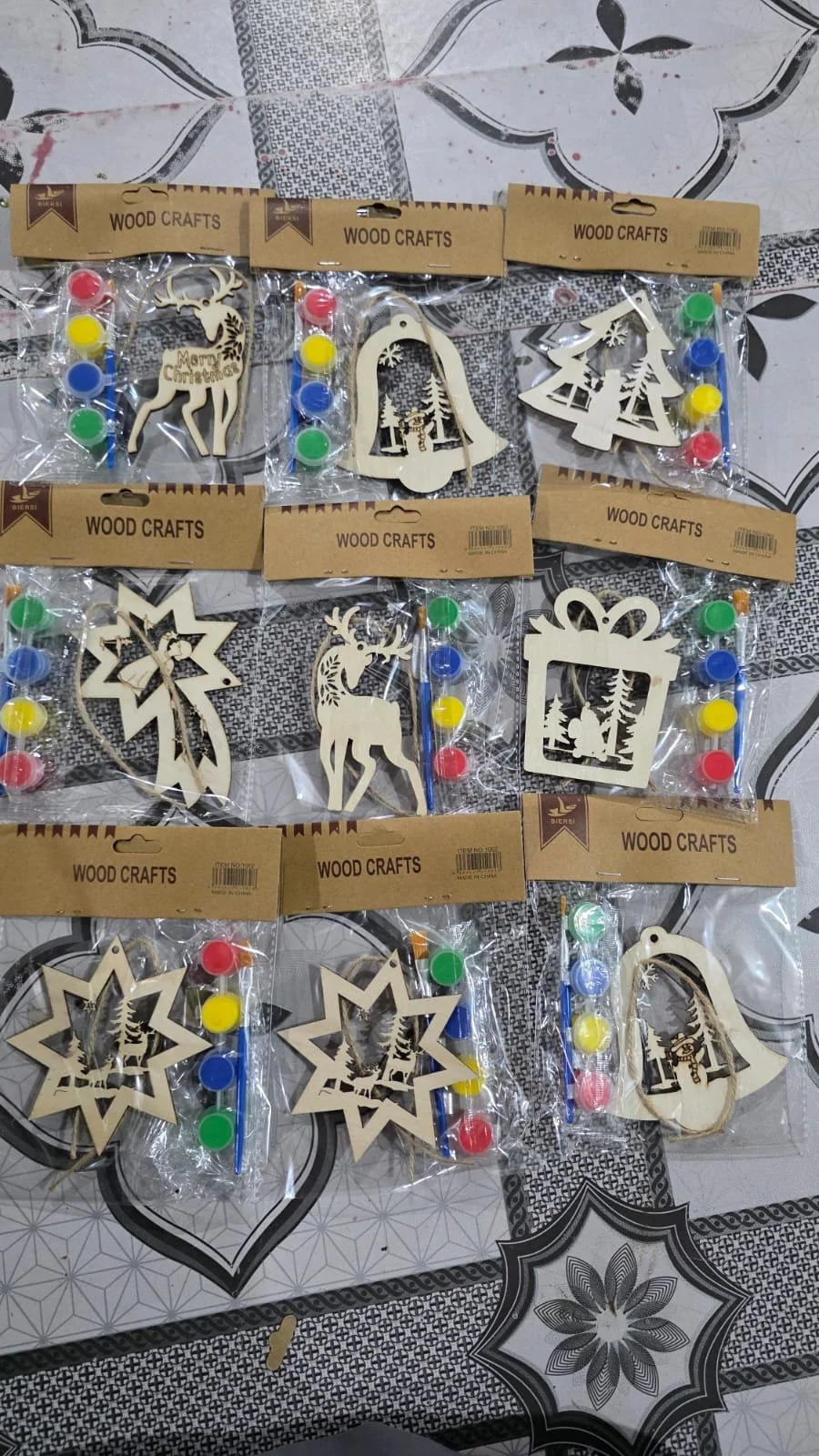 HBR22-61 wooden jingle bell kit