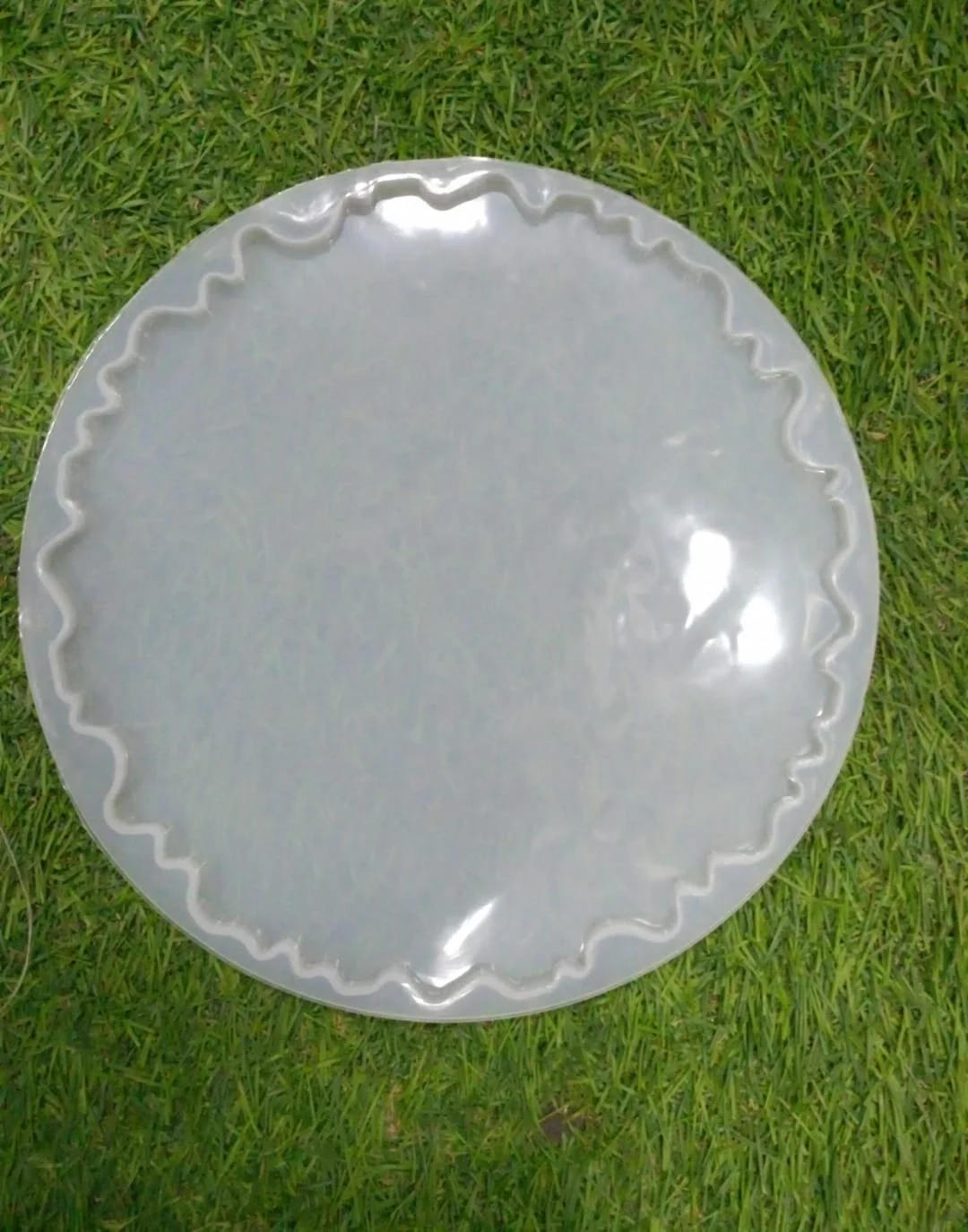 8 inch agate round 8 mm depth