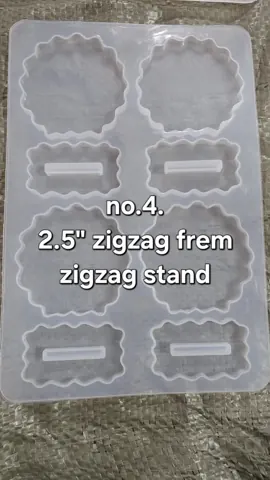 srn356 4 cavity round2 agate frame mould