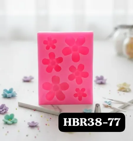 pink flower mould 149 grm