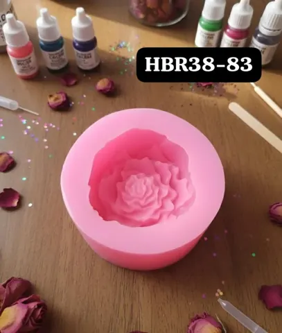 pink flower mould 32 grm