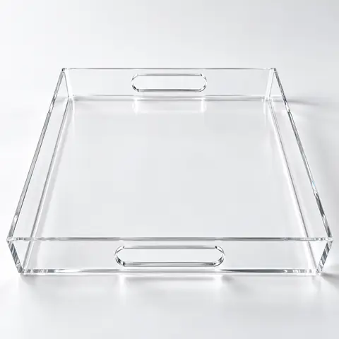 Acrylic Bases, Clock Rings & Trays