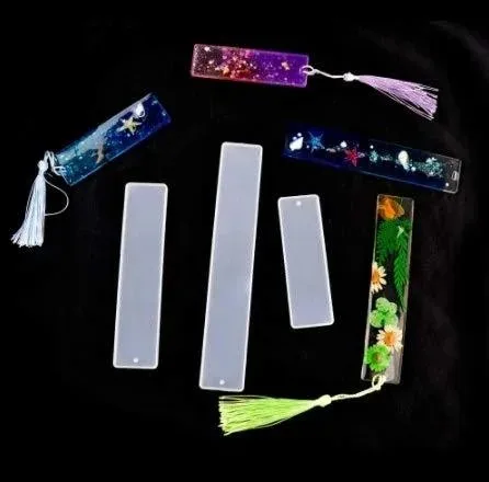 bookmark 3 pcs mould 60grm, 3mm depth, lenth-8cm, 6cm, 4cm