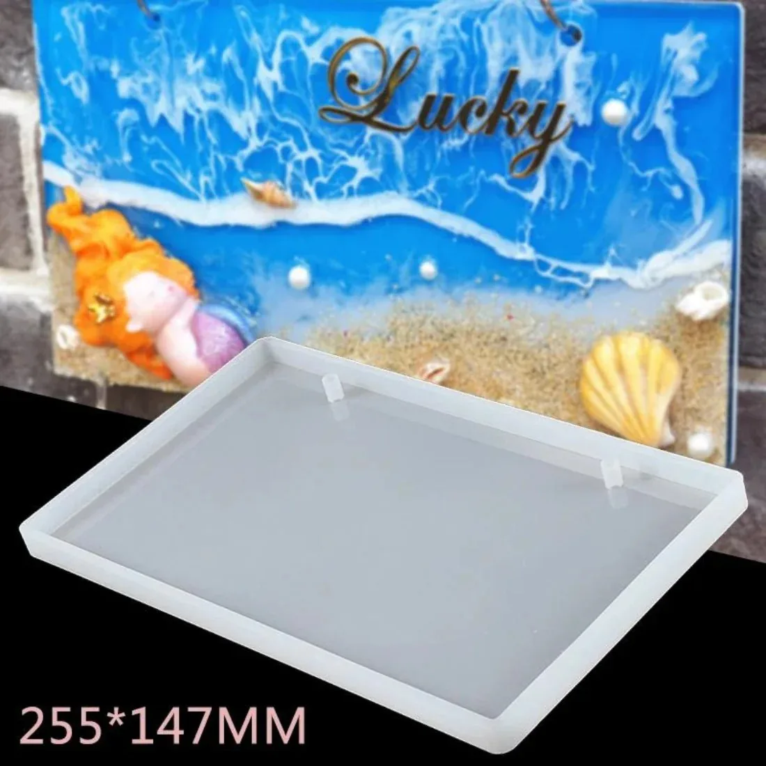 rectangle tiles mould 65grm, 12mm depth, lenth-20cm, width-16cm
