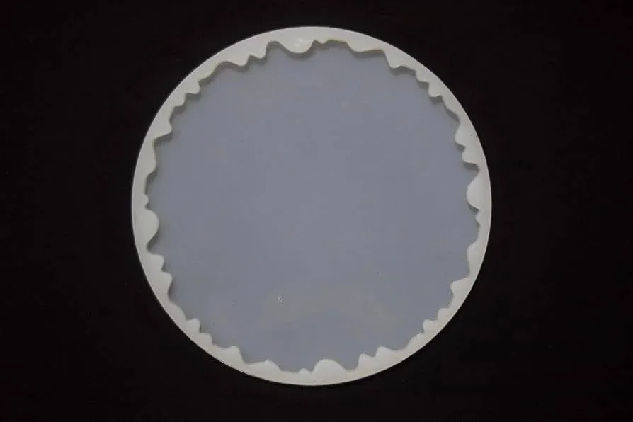 2 inch agate round mould 9grm, 8mm depth, 5.5cm diameter