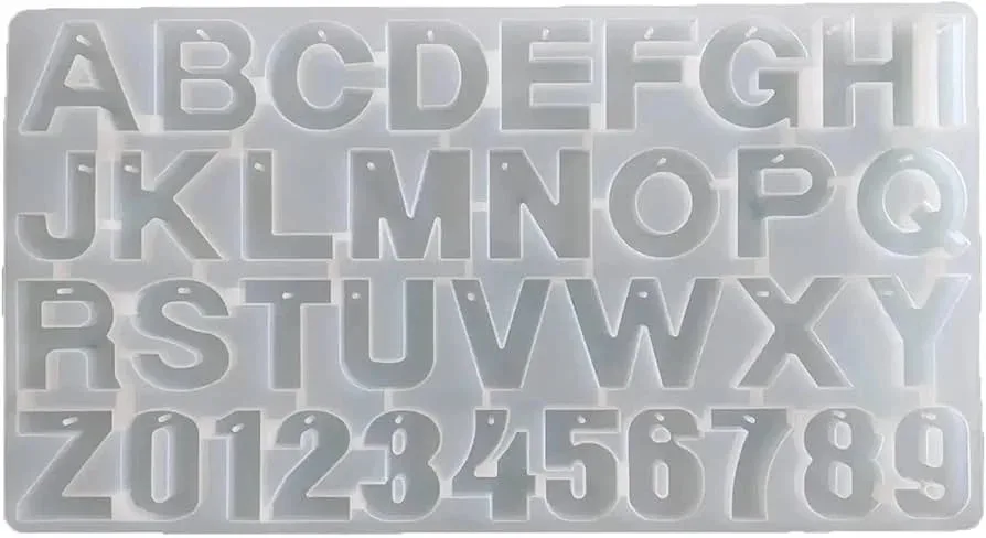 front pouring with hole alphabet mould 169grm, 5mm depth, lenth-34.8cm, width-19cm