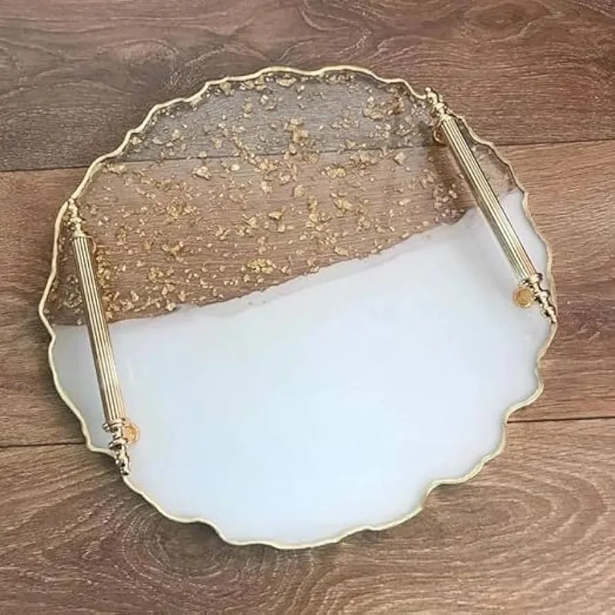 10 inch round agate silicon mould 15mm depth